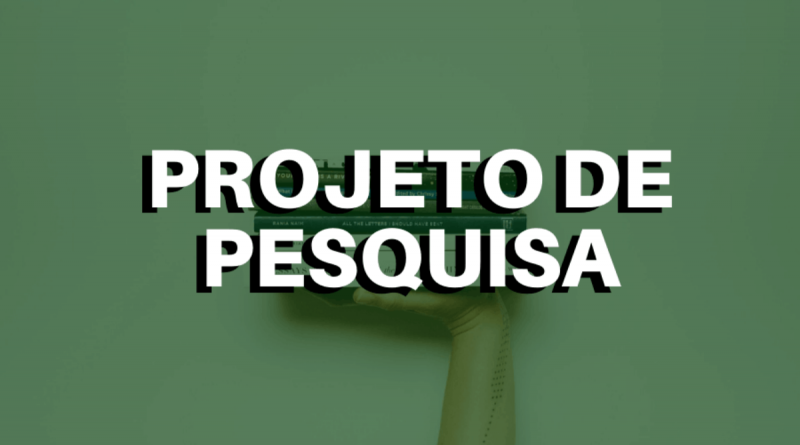 Frase Projeto de Pesquisa. Delimitação, Relevância e Objetivos; Apresentação das Questões de Estudo e dos procedimentos metodológicos; e definição de alguns termos.