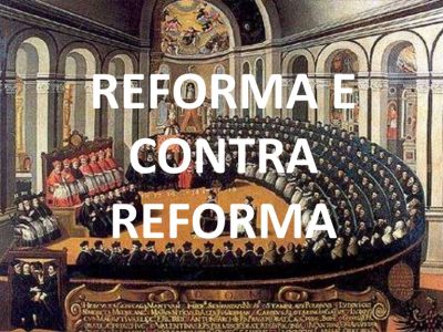 Uma espécie de parlamento e a frase Reforma e Contra Reforma.